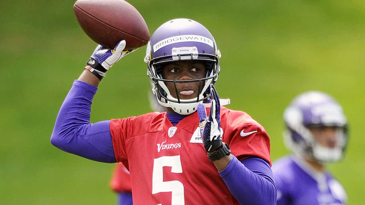 Vikings' Bridgewater trying to speed up, adapt to 'faster' NFL